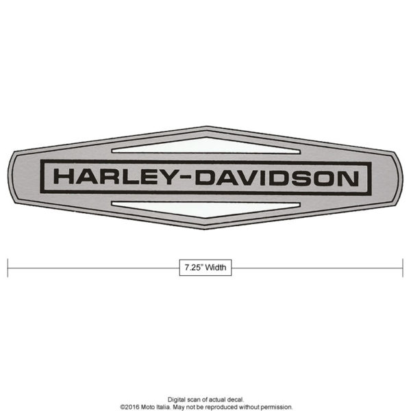 Harley Davidson Sprint tank decal