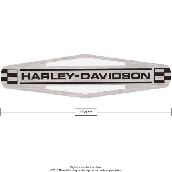 Harley Davidson Competition tank decal