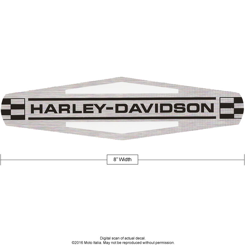 Harley-Davidson® Tank Emblem Tin Sign Stacked Logo HDL-15547 | lupon.gov.ph