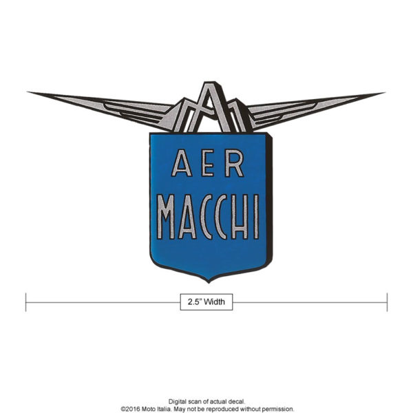 Aermacchi European blue & silver shield
