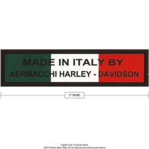 Made in Italy by Aermacchi Harley Davidson