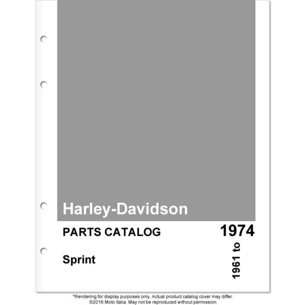 Harley-Davidson Sprint Parts Catalog